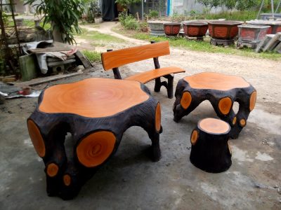 khuôn bàn ghế giả gỗ