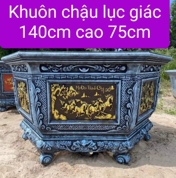 khuôn chậu cảnh